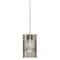 Besa Lighting Scope Cord Pendant, Smoke/Frost, Satin Nickel Finish, 1x5W LED 1XT-6524ES-LED-SN - alternate 1